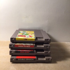 NES Game Lot Double Dragon Ninja Gaiden Shingen the Ruler Yoshi
