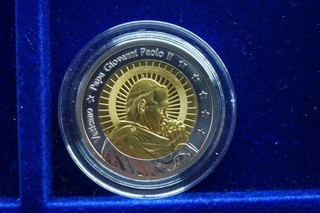 2 Euro Specimen Probeprägung Vatikan Paolo II #12