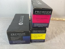 XEROX 6022 LASER TONER CARTRIDGE SET BLACK MAGENTA YELLOW Xerox Phaser 6027