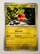 Pokemon Karte Knapfel 138/191 Stürmische Funken SSP Deutsch