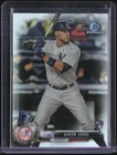 2017 Bowman Chrome Refractor #56 Aaron Judge RC Rookie