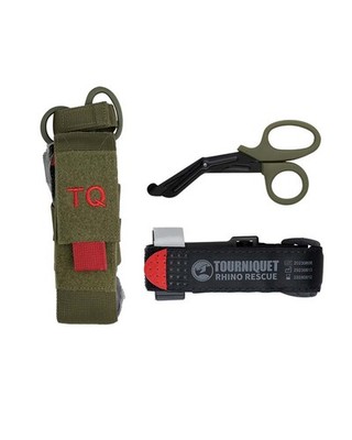 Rhino Rescue Tourniquet W/Pouch&Scissors, First Aid, Erste Hilfe  Outdoor  -NEU-