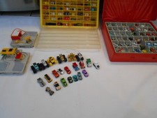 Lot Vintage Micro Machines Cases 115 cars trucks planes boats most 1980's