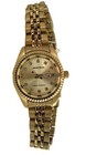 Armitron Women Gold Tone Round Analog Day/Date Crystals Watch 75-2475GP+Free LCD — photo 1