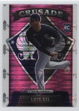 2022 Panini Chronicles Crusade Pink Pulsar Prizm Luis Gil #7 5w0