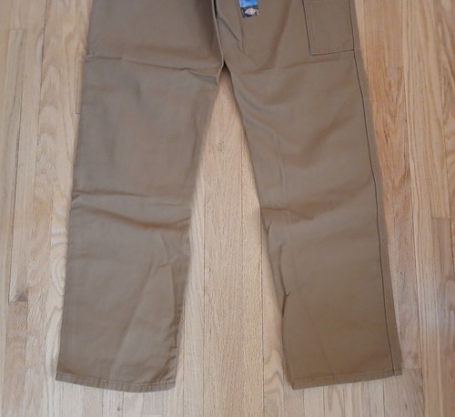 NEW Dickies Men’s Carpenter Jeans Relaxed Fit Straight Leg Brown Tan 34x36 - Picture 5 of 9