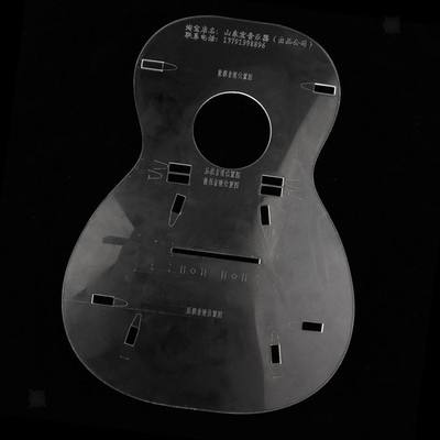Gitarre Acryl Herstellung Vorlagen für 23\'\' Ukulele Gitarrenbauer