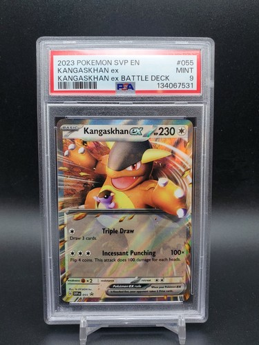 Kangaskhan ex graded PSA 9 for sale on eBay