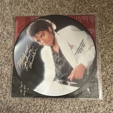 Michael Jackson Thriller Picture Disc Vinyl LP Epic 12" 1980s Pop