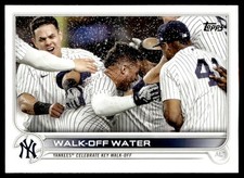 2022 Topps Walk-Off Water New York Yankees #119