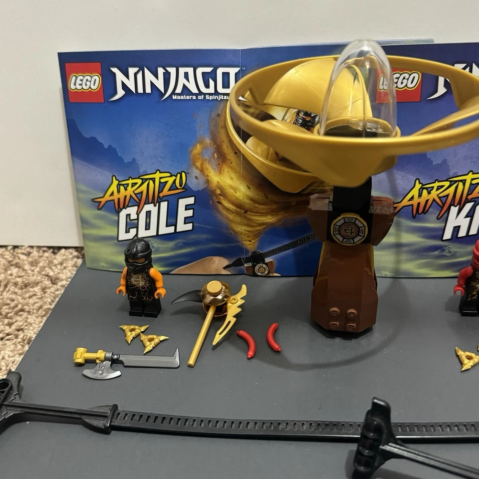 Complete Set Of 5 Used LEGO NINJAGO: Airjitzu Flyers Mint Condition - Image 2 of 4