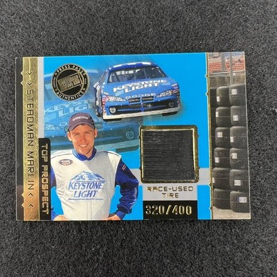 K302,019 - 2003 Press Pass Top Prospects Memorabilia #SMT Stead.Marlin Tire/400