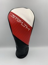 TaylorMade Golf Stealth 2 Black/Red/White Driver Headcover