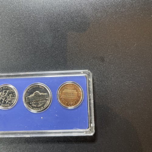 1967 US Special Mint Set SMS 5 Coins with 40% Silver Kennedy Half Dollar and Box - Picture 14 of 21