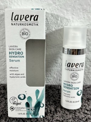 Lavera Hydro Sensation Face Serum 1oz / Hyaluronic Acid & Algae Vegan