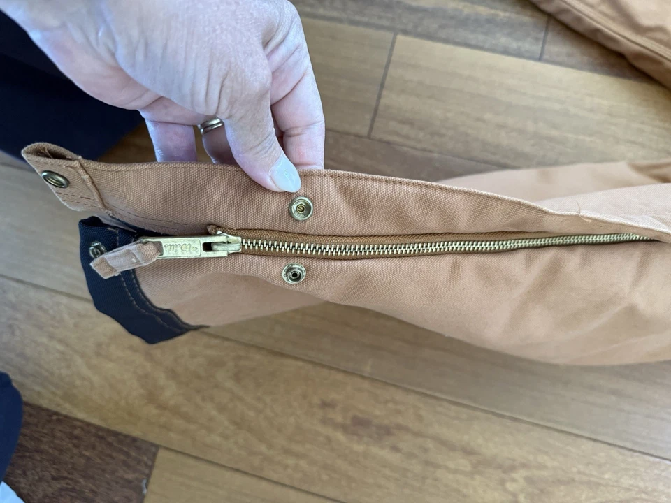 Mono de trabajo para paredes para hombre talla XL 42-44 babero pato lona edredón forrado aislante Foto 2 de 4