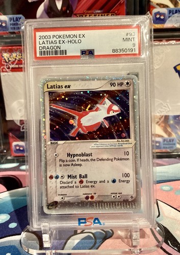 Latias ex graded PSA 9 for sale on eBay