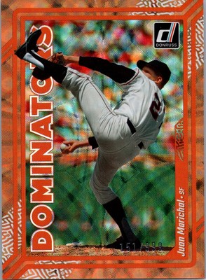 2023 Panini Donruss - Dominators Juan Marichal #D10 /999