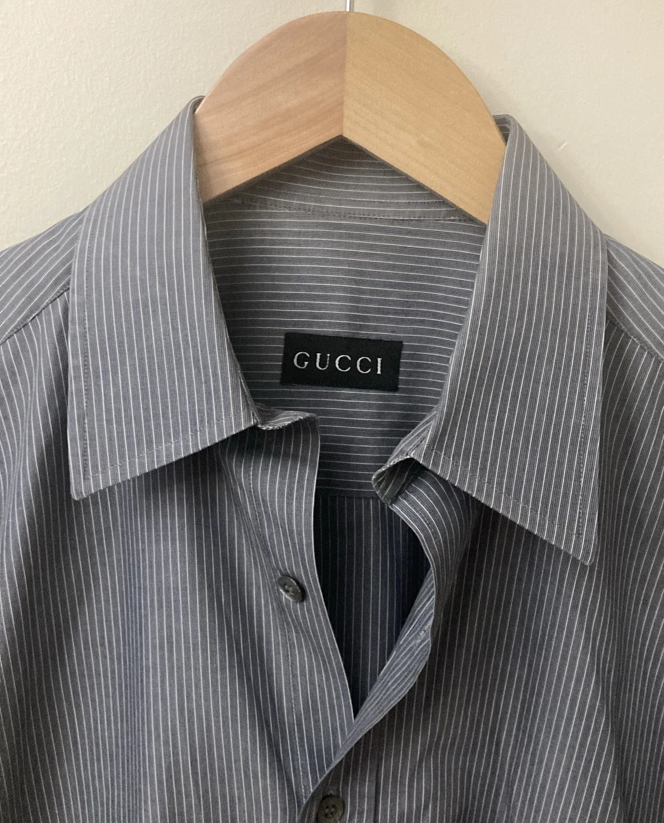 Gucci Gray Shirts for Men for sale | eBay