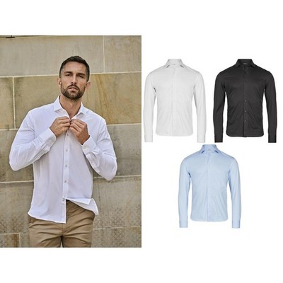 Tee Jays Active Stretch Shirt (4030) - Herren, 91% Baumwolle, Öko-Tex