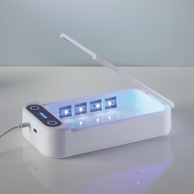 Multifunktionaler UV-C Licht Sterilisator Desinfektionsgerät Handys bis 6,5 Zoll