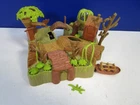 vintage MICRO MACHINES GATOR ISLAND PLAYSET GALOOB 1997 exploration