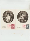France 1968   2 FDC Maxi Cards   Red Cross issue   good condition
