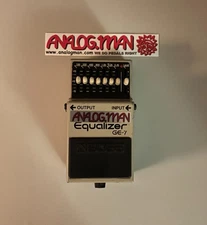 Boss GE-7 Equalizer Pedal - Analogman Pro Mod - EQ Effects Pedal
