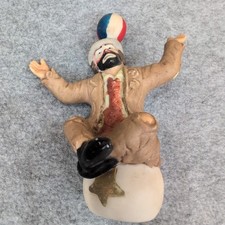 Emmett Kelly Jr Collectibles Clown Figurine Balancing Ball on Egg
