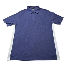 Nike Tiger Woods Collection SAMPLE Polo Shirt Men’s Large Purple Dri-Fit