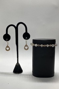 925 Sterling Silver Assorted 2PC Jewelry Bundle 13.5g