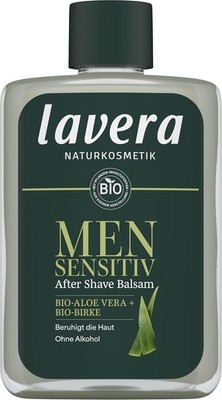 lavera Men sensitiv After Shave Balsam beruhigend vegan Naturkosmetik Bio 100ml
