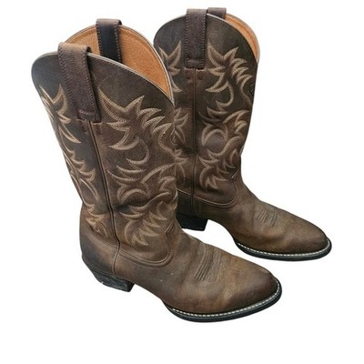 Ariat Men's Heritage Western Boot 10002204 Distressed Brown 13'' Size 9 EE