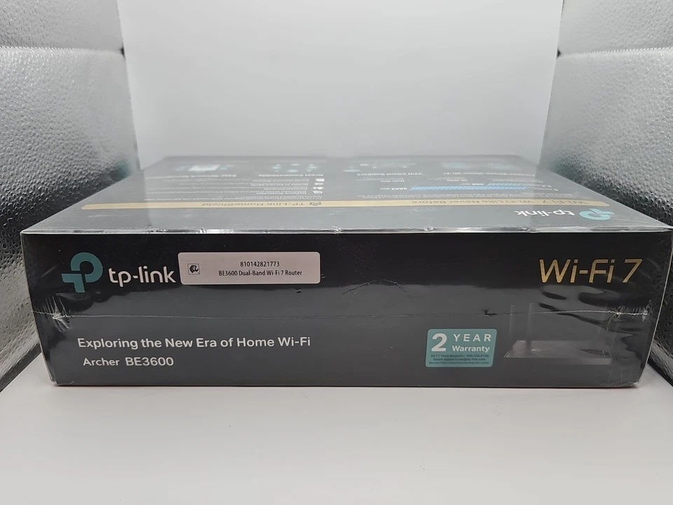 TP-Link Archer BE3600 Dual-Band Wi-Fi 7 Router. Brand New Sealed- Free Shipping - Image 3 of 4