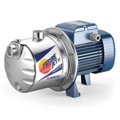 PEDROLLO FUTURE JETM1C-ST SELF-PRIMING PUMP 0.5HP 110V 60HZ 1PH 1''x1'' NPT