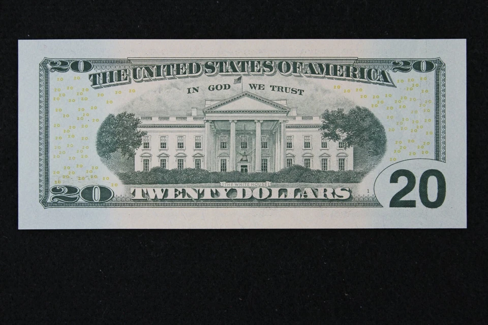 $20 2004 Gem CU Star Federal Reserve Note EG01877719* twenty dollar, Chicago G7 - Image 3 of 3