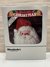 Santa Clause Craft Kit K131 Aunt Lydia's WondertArt Christmas 1991 Easy to Make