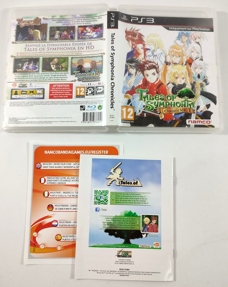 Tales Of Symphonia Chronicles PS3 - Complet PAL FR - Sony PlayStation 3