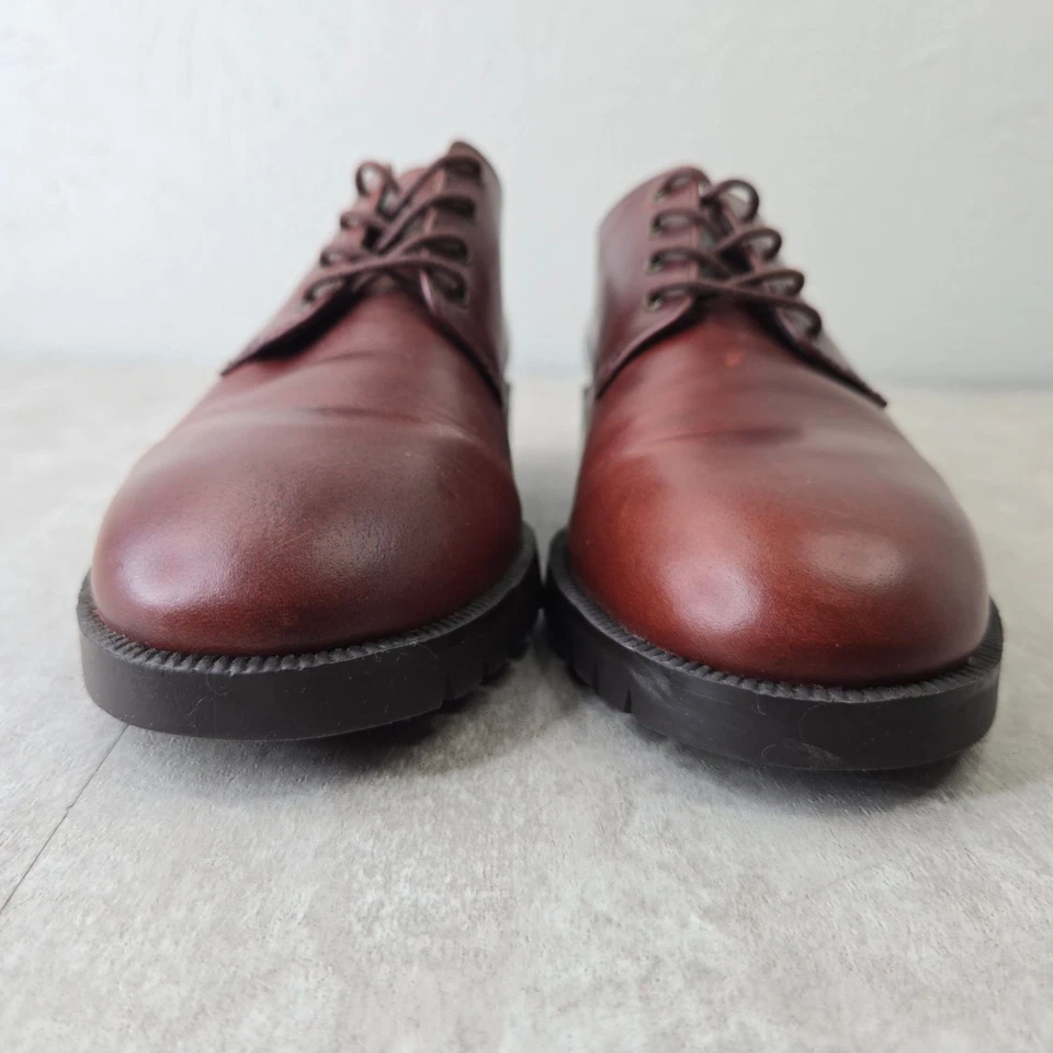 Zapatos de vestir Rockport vintage para mujer 8 cuero marrón Preppy Heritage Oxford Derby Foto 4 de 4