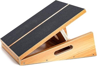 Wooden Slant Board StrongTek Adjustable Incline Calf