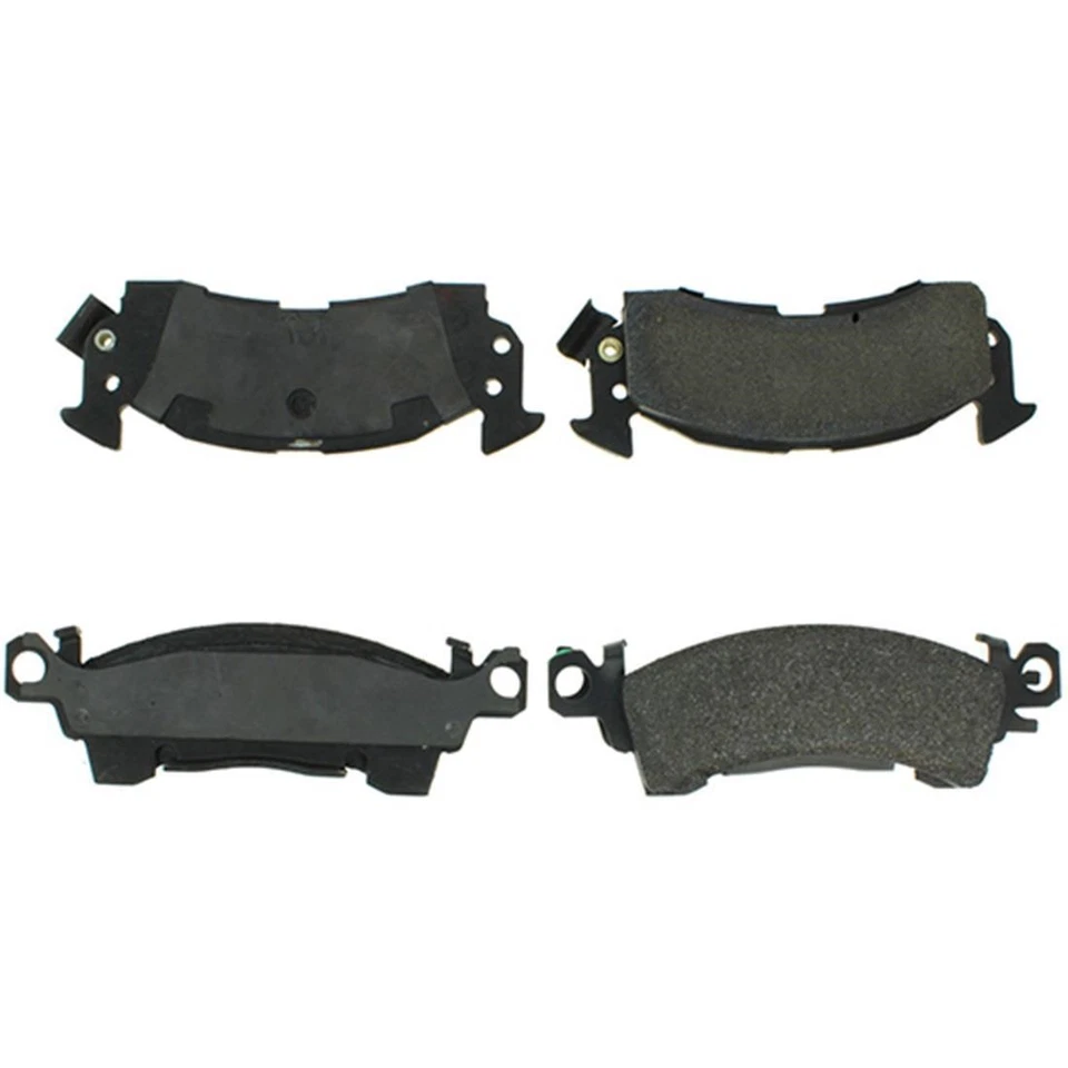 Front Left + Right Brake Calipers & Metallic Pads For 1985-1989 Buick Electra - Image 2 of 4
