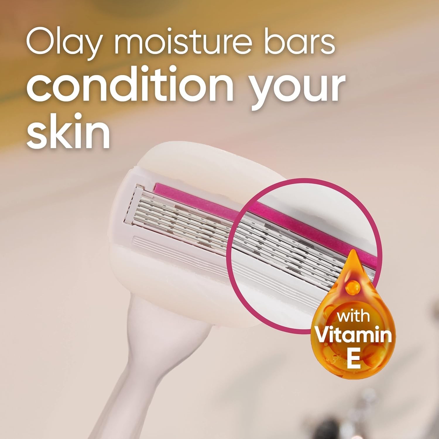 Gillette Venus ComfortGlide + Olay Sugarberry Razor Refill Blades 8-Count Pack