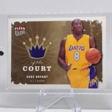 Kobe Bryant 2006-07 Fleer Ultra Kings of the Court Game Used Jersey Patch Lakers