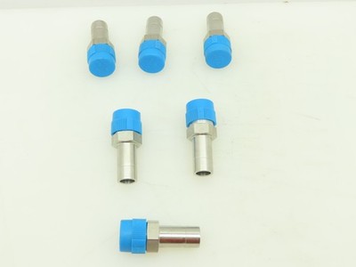 Hy-Lok Stainless Male Adapter Fitting  1/2'' Tube x 3/8'' NPT Pipe  LOT OF 6