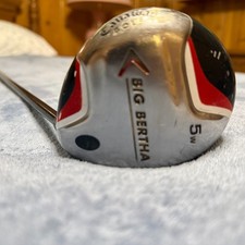 Callaway Big Bertha Steelhead 5W Fairway Wood Stiff Flex Graphite RH ~44”