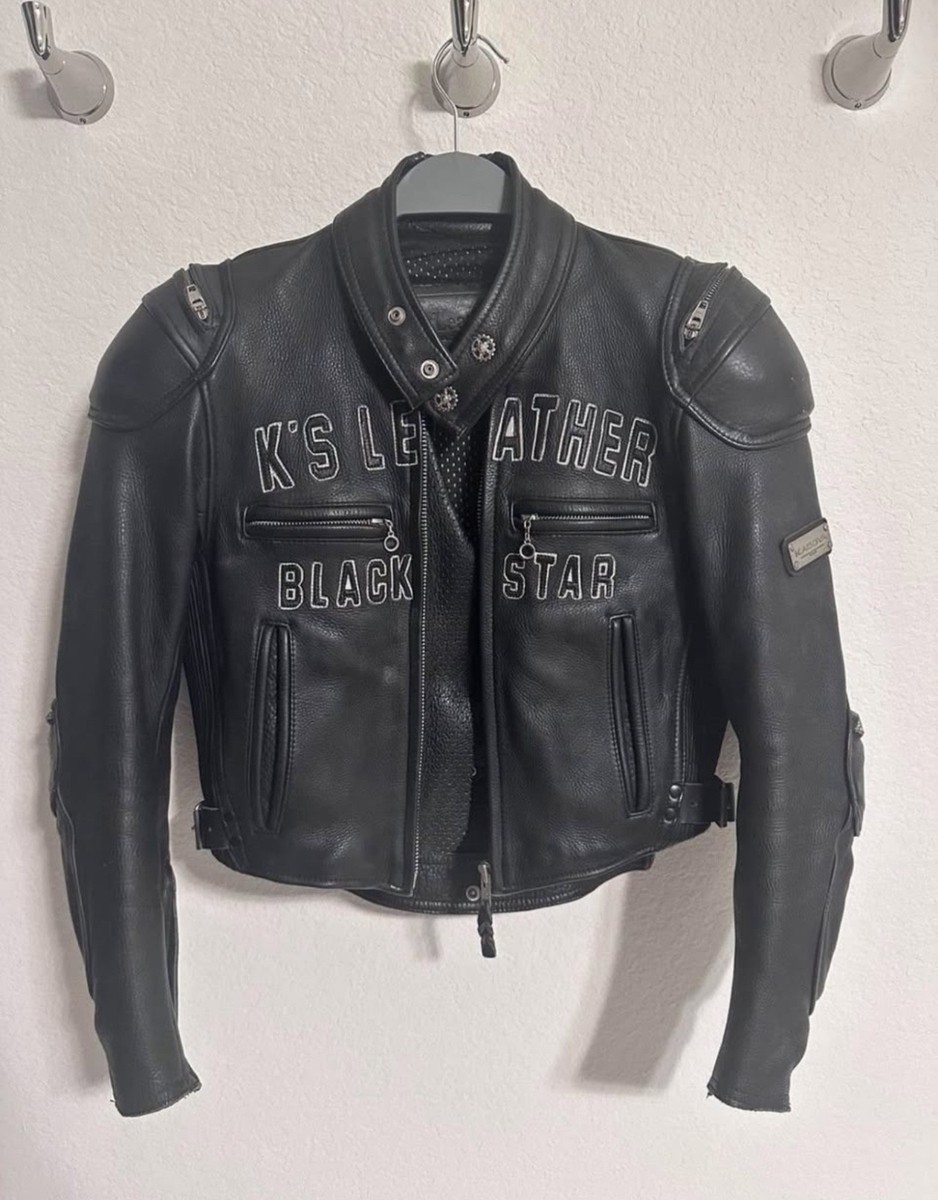 KADOYA BLACK STAR leather jacket LLサイズ Kadoya Black Star Men leather jacket (XS) (Unisex) | eBay