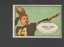 1953 Bowman Football #23 Jim Finks-Pittsburg Steelers Ex Card