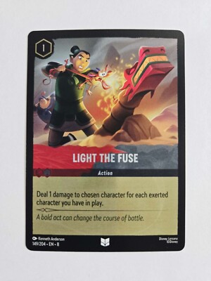 Light The Fuse FOIL 149/204 - Reign of Jafar Lorcana