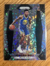 2017-18 Panini Prizm Fast Break JORDAN BELL Silver RC Rookie Disco WARRORS
