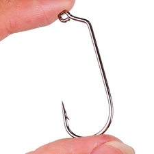 100Pcs Fishing Jig Hooks High Carbon Steel 60 Degree Aberdeen Hooks Saltwater